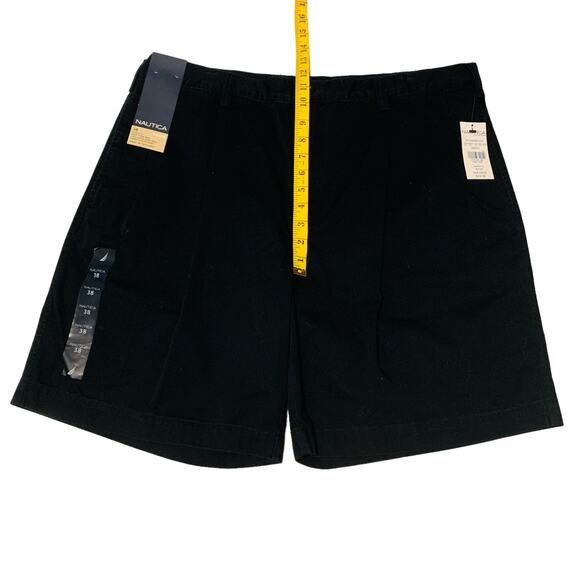 NWT Men's 38 NAUTICA Rigger Shorts Black 100% Cotton - Picture 7 of 10